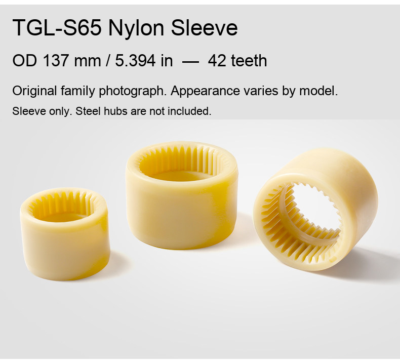TGL-S65 / OD 137 mm (5.394 in) / 42 Teeth / Sleeve Only
