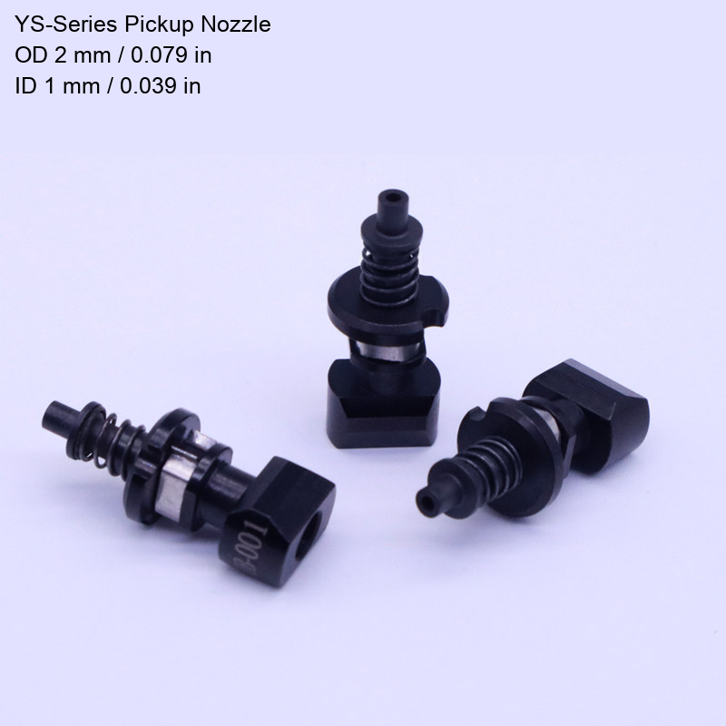 YS-series vacuum pickup nozzle 8: original product photograph in English
