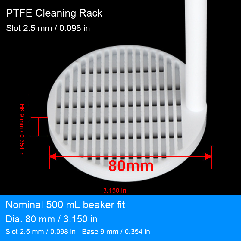 D80 mm (3.150 in) / Slot 2.5 mm (0.098 in)