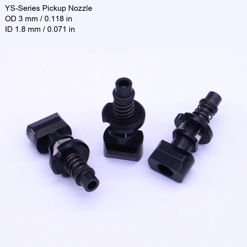 YS Tip — OD 3 / ID 1.8 mm (0.118 / 0.071 in)