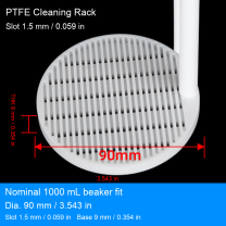 D90 mm (3.543 in) / Slot 1.5 mm (0.059 in)