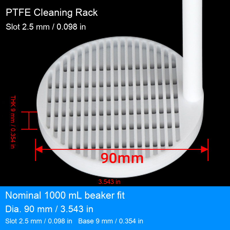 D90 mm (3.543 in) / Slot 2.5 mm (0.098 in)