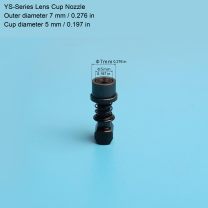 YS Lens Cup — OD 7 / Cup 5 mm (0.276 / 0.197 in)