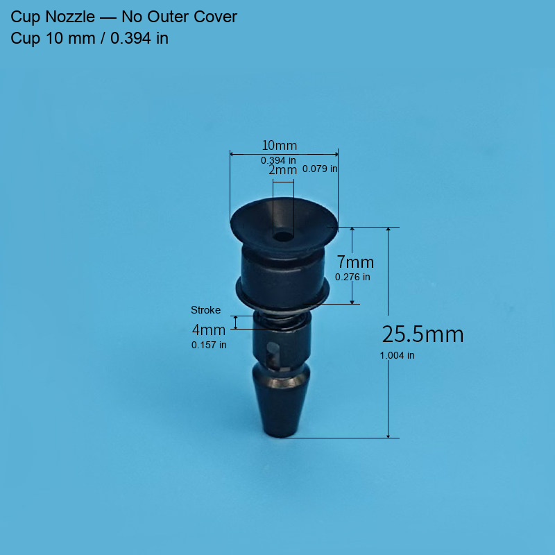 Samsung-type SMT vacuum nozzle 14: original product photograph in English