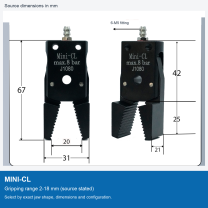 MINI-CL | 2-18 mm grip