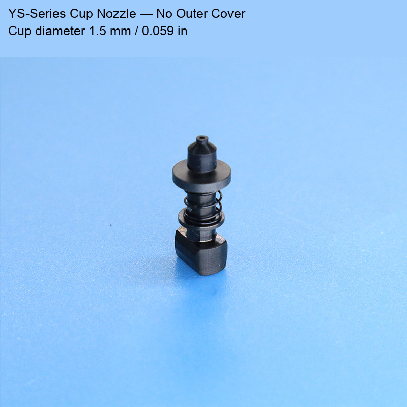 YS Cup, No Cover — 1.5 mm / 0.059 in