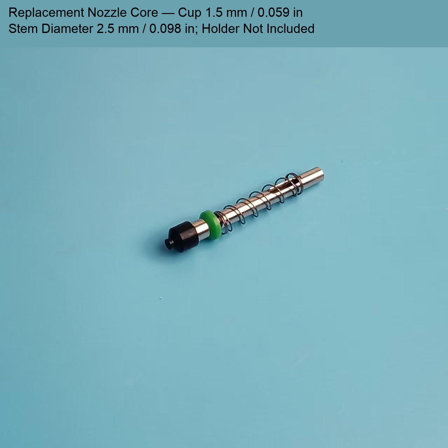 Green-collar vacuum nozzle 19: original product photograph in English