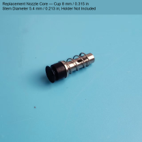 Replacement Core — Cup 8 mm / 0.315 in, Stem 5.4 mm / 0.213 in