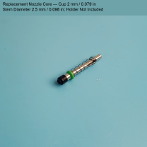 Replacement Core — Cup 2 mm / 0.079 in, Stem 2.5 mm / 0.098 in