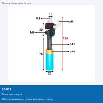 20-001 | Telescopic support