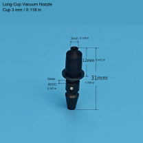 Long Cup — 3 mm / 0.118 in