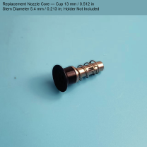 Replacement Core — Cup 13 mm / 0.512 in, Stem 5.4 mm / 0.213 in
