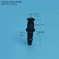 Long Cup — 8 mm / 0.315 in