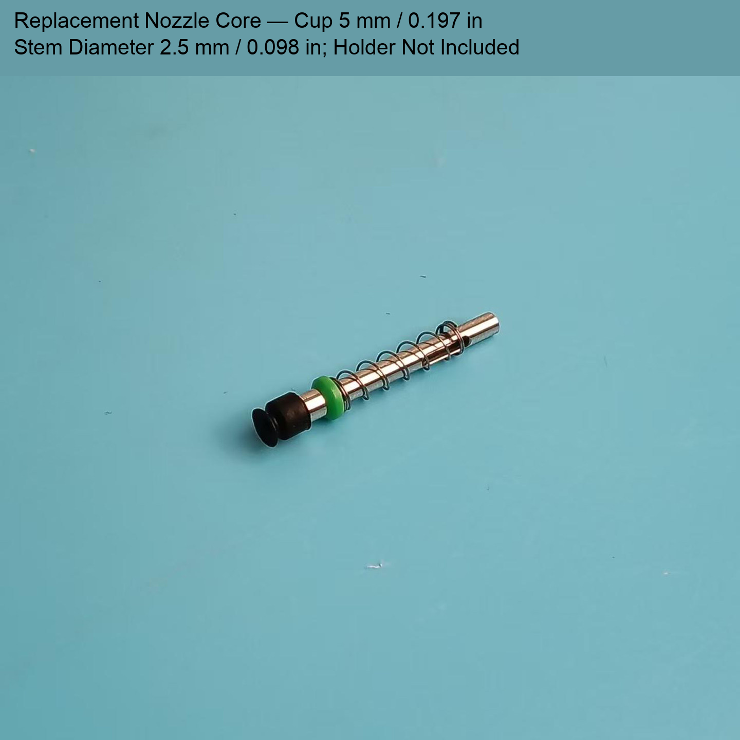 Green-collar vacuum nozzle 24: original product photograph in English