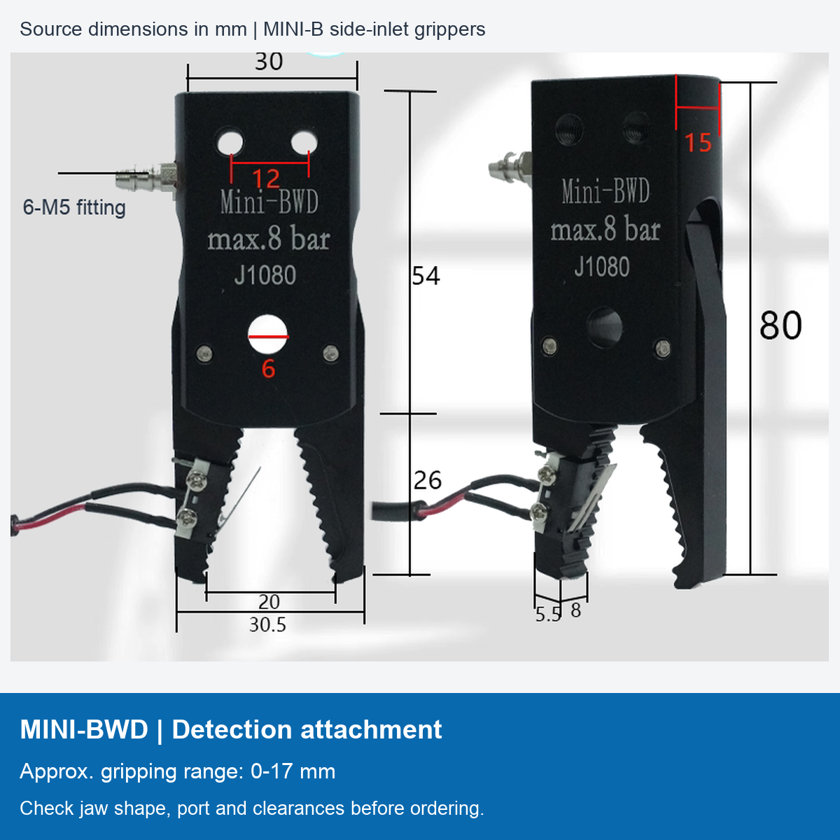 MINI-BWD | Detection attachment