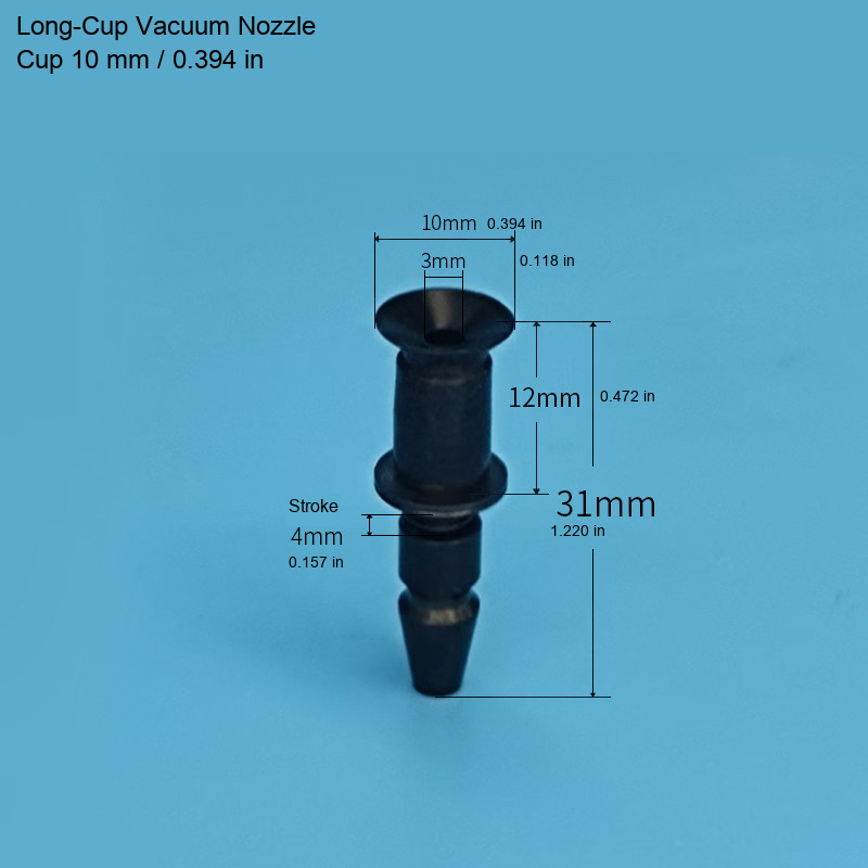 Long Cup — 10 mm / 0.394 in