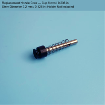Replacement Core — Cup 6 mm / 0.236 in, Stem 3.2 mm / 0.126 in