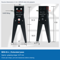MINI-B-L | Extended jaws