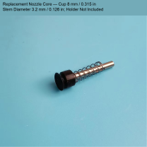 Replacement Core — Cup 8 mm / 0.315 in, Stem 3.2 mm / 0.126 in