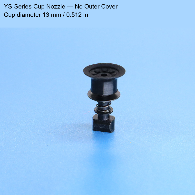 YS Cup, No Cover — 13 mm / 0.512 in