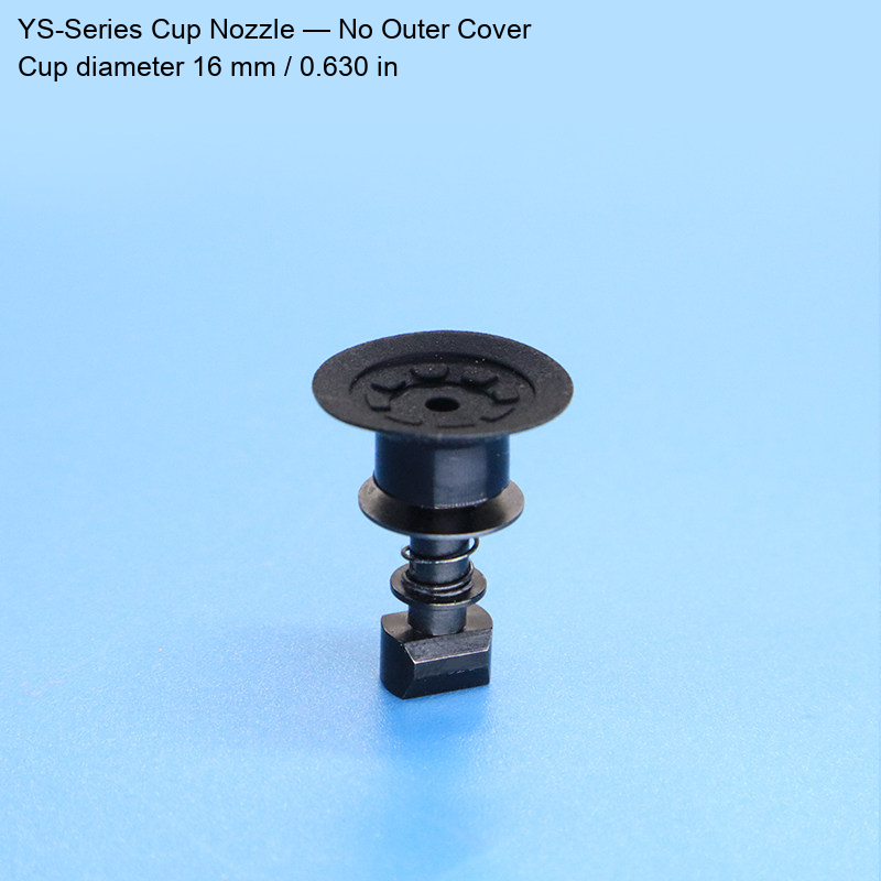 YS Cup, No Cover — 16 mm / 0.630 in
