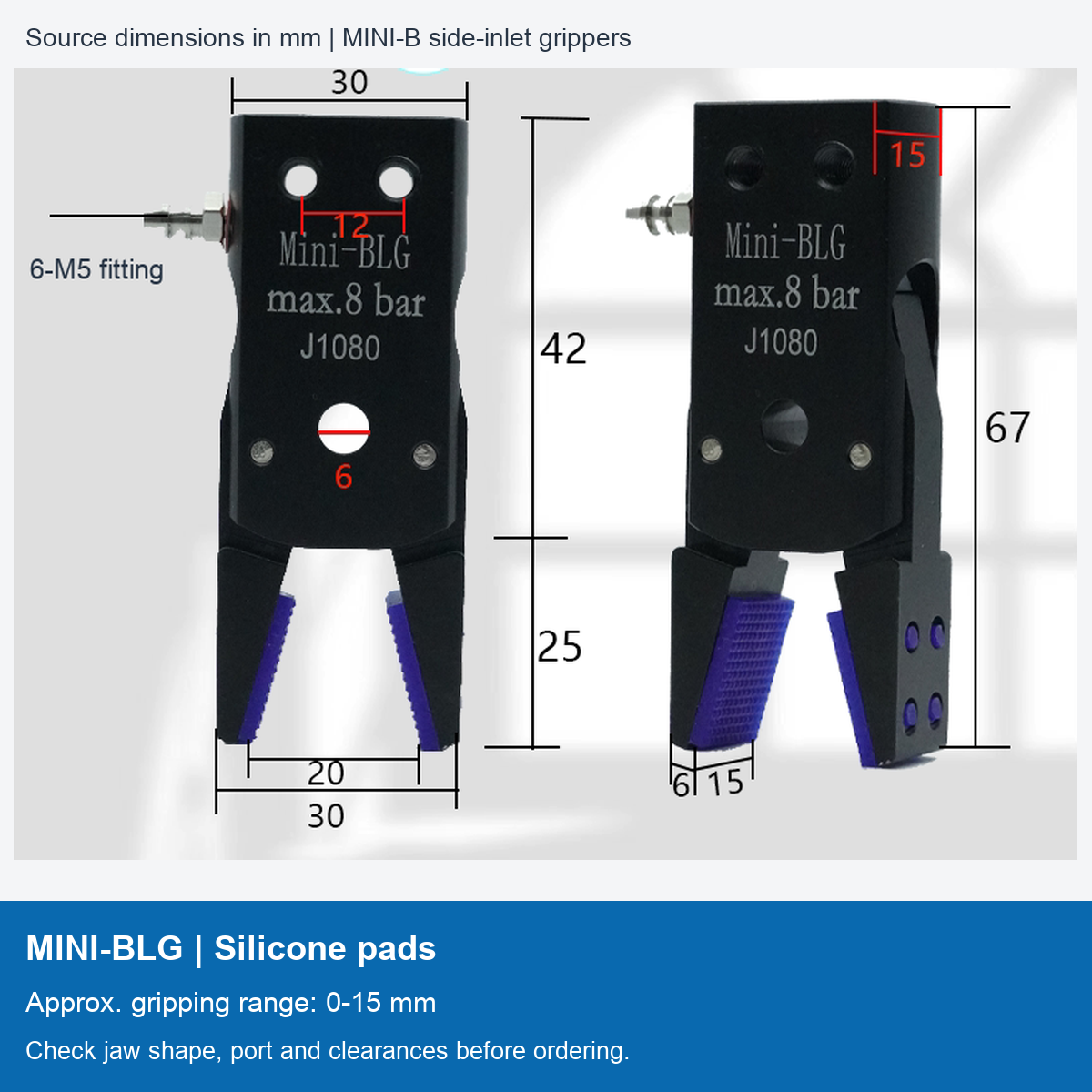 MINI-BLG | Silicone pads