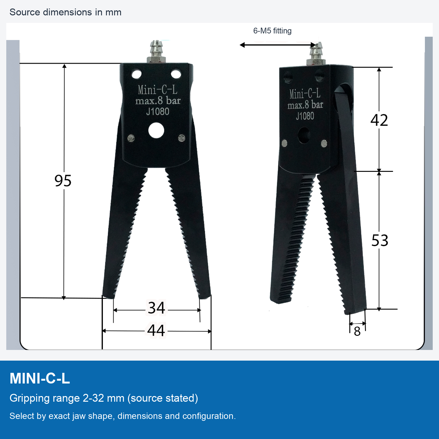 MINI-C-L | 2-32 mm grip