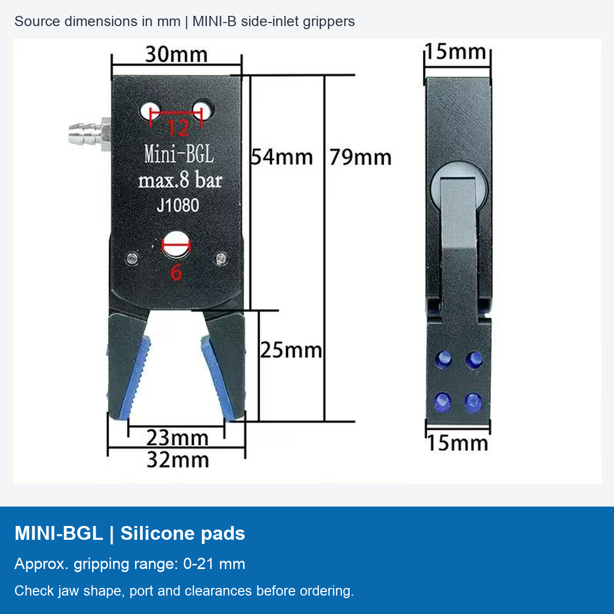 MINI-BGL | Silicone pads