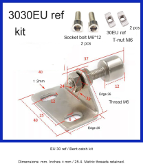 EU 30 ref / Bent catch kit — original photograph and dimensions