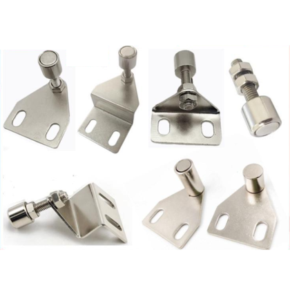 Magnetic Door Catches and Mounting Kits for Aluminum Profiles, 30 and 40 References