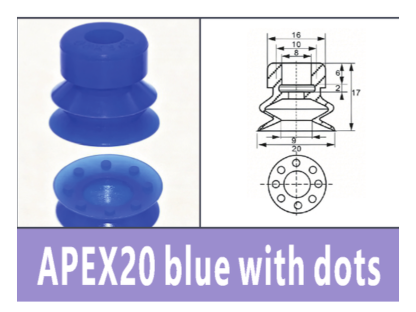 Blue APEX20 Dotted | BOLTTE-BOC-BLUE-APEX20-DOTTED | PDF product card