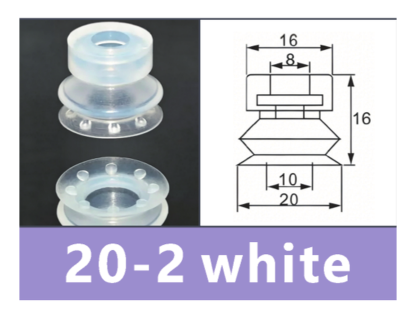 White 20-2 Dotted | BOLTTE-BOC-WHITE-20-2-DOTTED | PDF product card