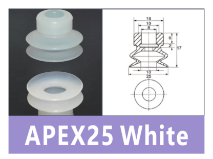White APEX25 | BOLTTE-BOC-WHITE-APEX25 | PDF product card