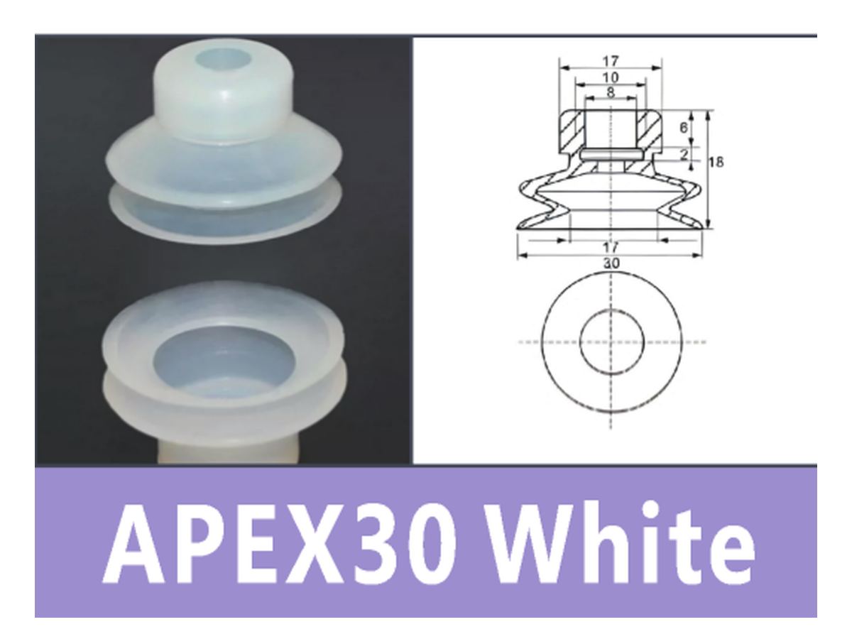 White APEX30 | BOLTTE-BOC-WHITE-APEX30 | PDF product card
