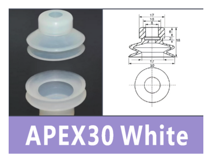 White APEX30 | BOLTTE-BOC-WHITE-APEX30 | PDF product card