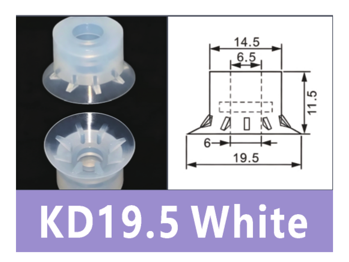 White KD-19.5 | BOLTTE-BOC-WHITE-KD-19-5 | PDF product card