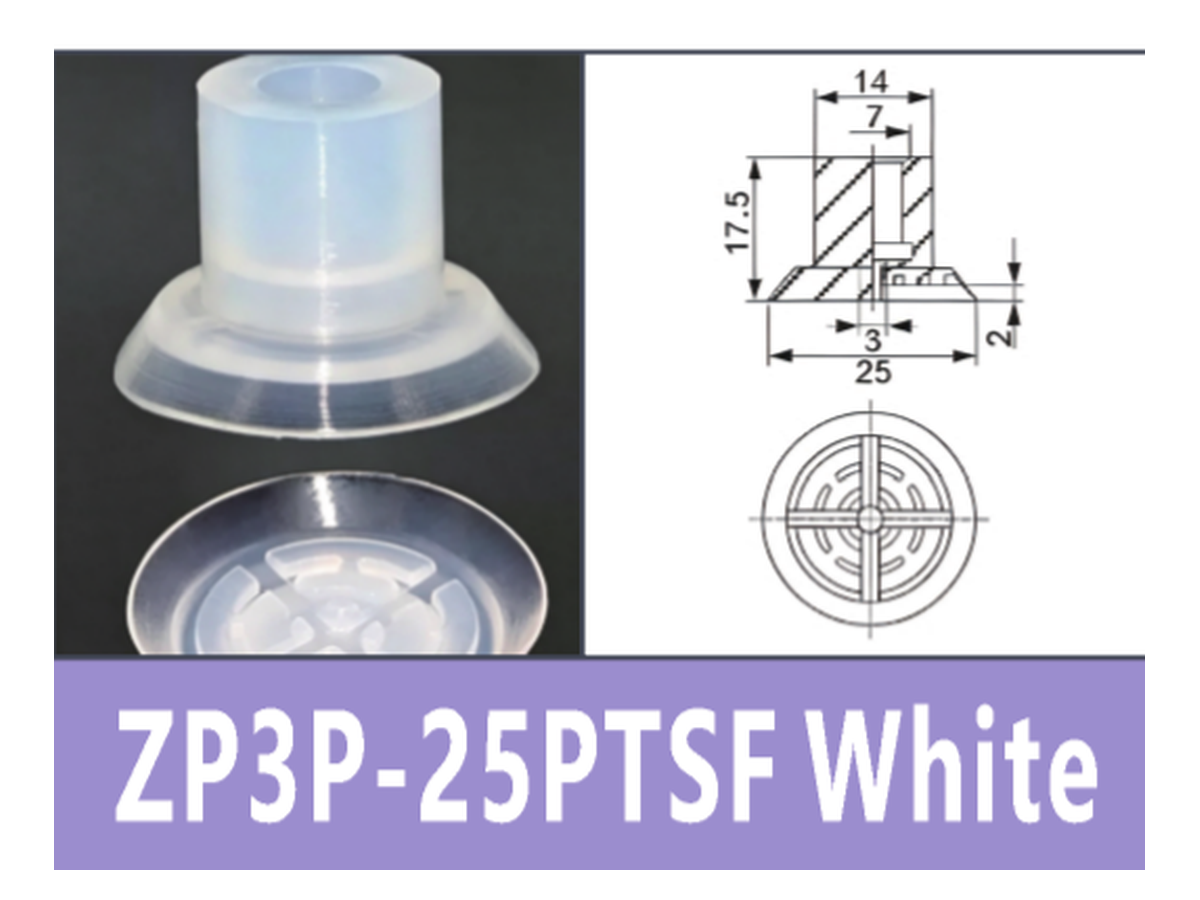 White ZP3P-25PTSF | BOLTTE-BOC-WHITE-ZP3P-25PTSF | PDF product card