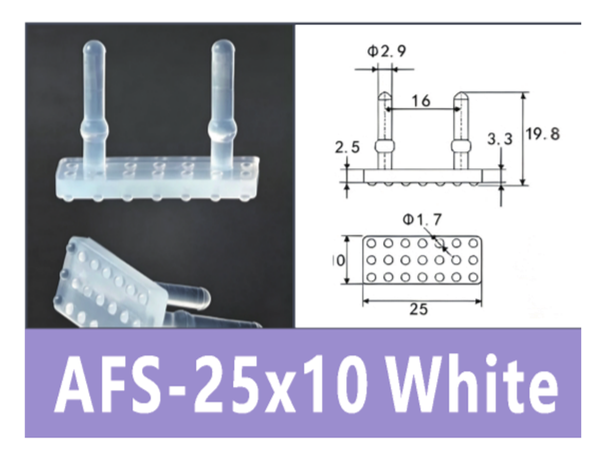 White AFS-25*10MM Gripper Pad | BOLTTE-BOC-WHITE-AFS-25-10MM-GRIPPER-PAD | PDF product card