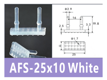 White AFS-25*10MM Gripper Pad | BOLTTE-BOC-WHITE-AFS-25-10MM-GRIPPER-PAD | PDF product card
