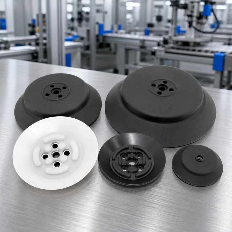 PFG PF PFYK Heavy-Duty Flat Vacuum Suction Cups