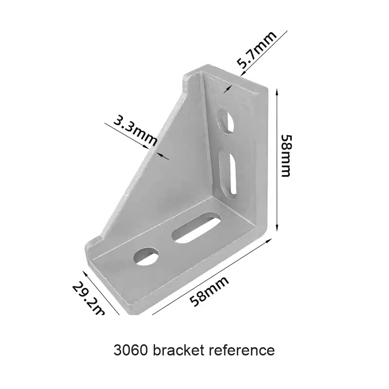 3060 bracket reference — original photograph; verify selected SKU dimensions