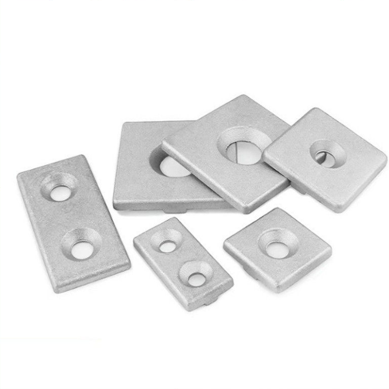 Original cut-aluminum end-cap family photographs