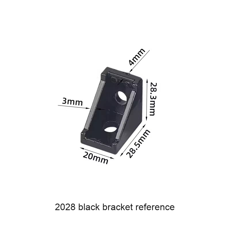 2028 black bracket reference — original photograph; verify selected SKU dimensions
