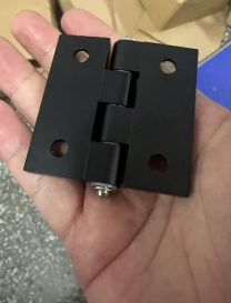 Original handheld hinge rear photograph — family reference, not a dimensional drawing or supplied quantity