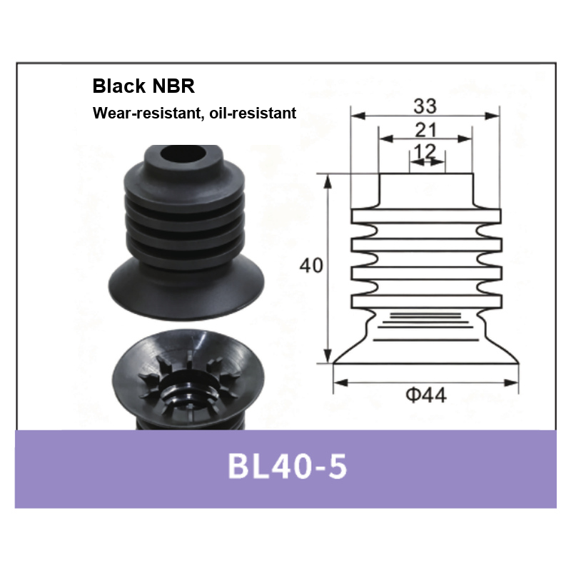 BL Series Plastic Bag Vacuum Suction Cups & Fittings