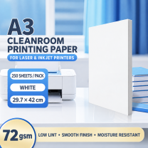 A3 White – 72 gsm – 250 Sheets, cleanroom printing paper
