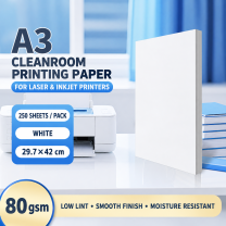 A3 White – 80 gsm – 250 Sheets, cleanroom printing paper