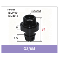 BL Series Plastic Bag Vacuum Suction Cups & Fittings