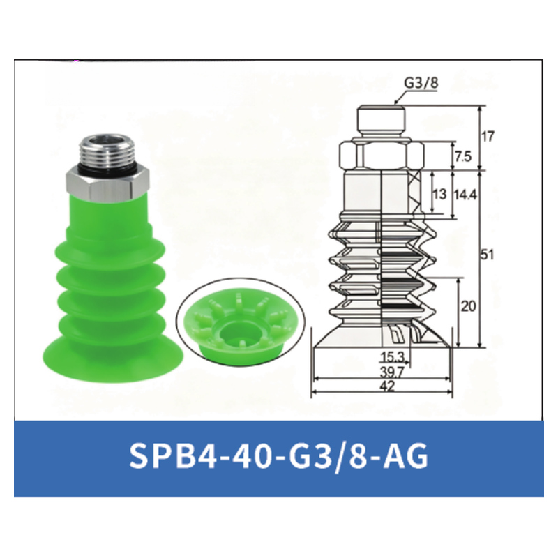 SPB4-40-G3/8-AG External Thread | clean product image
