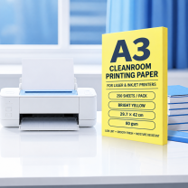 A3 Bright Yellow – 80 gsm – 250 Sheets, cleanroom printing paper